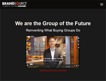 Tablet Screenshot of joinbrandsource.com